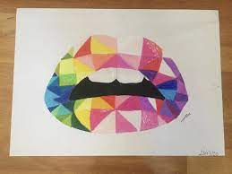 dessin bouche couleur tutoriel de coloriage dauphin