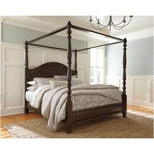 With usb ports on each side of the bed, you not only get a modern fe. B669 62 Ashley Furniture King California King Canopy Bed