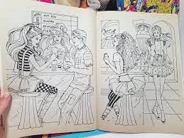 Barbie Coloring Books Lot Of 5 Vintage 80s 90s Cool Times Ballerina Ken Rockers 3 Barbie Drawing Barbie Coloring Pages Vintage Coloring Books