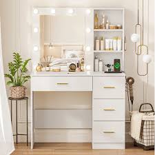 Cottinch Makeup Dressing Table Vanity