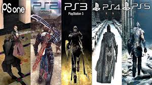 Ps1 Vs Ps2 Vs Ps3 Vs Ps4 Vs Ps5 Gameplay Graphics Comparison 4k 60fps Youtube