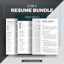 Creative, modern, elegant, trendy, clean, professional, functional. Get A Good Job With These Ms Office Resume Templates Even If You Don T Have Any Previous Work Experience The Lindsay Resume Bundle Visualtemplate Com