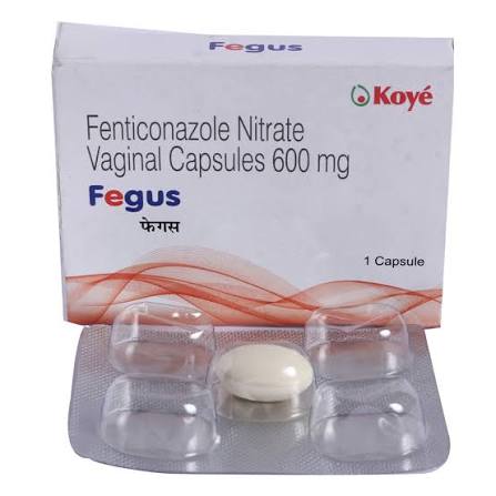 Buy Fegus 600mg Vaginal Capsule online | Uses, Side Effects, Price and substitutes | Apollo Pharmacy