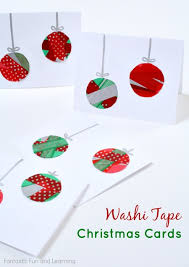 There are a number of things you can put your washi samples on. Washi Tape Ornament Christmas Cards