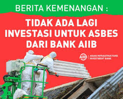 Diinggris sendiri ada pelarangan menggunakan asbes karena zatnya cukup berbahaya. Ina Ban