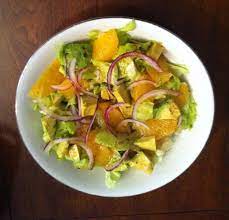 Ensalada Con Aguacate Y Naranja Ensalada De Aguacate Ensaladas Comida Etnica
