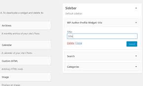 Feel free to customize this code as much as you need. Show The Author Info In The Wordpress Sidebar Wp Author Profile Widget Wp Missing
