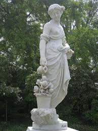 Victorian Marble Statue Of Flora Marble Statues Garden Statues Statue