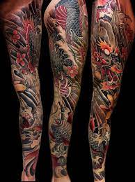 Pin On Tattoo Leg Sleeve Tattoo Japanese Tattoo Sleeve Tattoos