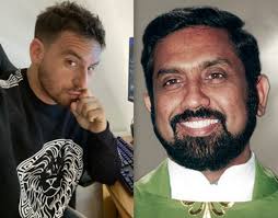 Fede Bal se baña en barro de ajo como le dijo el Padre Ignacio