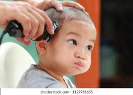 Cutting Baby Hair Images Stock Photos Vectors Shutterstock