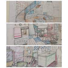 The pen lines are then more dynamic because the shapes below are already set. 90 Interior Design Drawing Tips Freehand Architecture