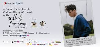 Stream ardhito pramono, a playlist by !! Jual Tiket From His Backyard Online Happyconcert With Ardhito Pramono And Friends Loket Com