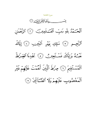 Baca surat al fatihah lengkap bacaan arab, latin & terjemah indonesia. Surah Al Fatihah Wikipedia Bahasa Melayu Ensiklopedia Bebas