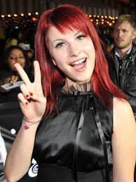 She had light brown hair, then she died it red and stuck with it. 12 Dark Red Hair Colors To Try This Fall Paramore Hayley Williams Dark Red Hair Color Hayley Williams