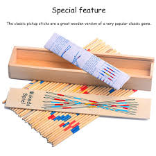 Caja triangular con 25 palitos plásticos. Bestzy 155pcs Mikado Juego De Mesa Con Caja De Madera Sticks Estrategia Palillos Palitos Chinos Mikado Juegos Tradicionales Yellowpimento Com