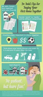 Tips For Buying Your First Home Together Infographic Realestate Buying Your First Home First Home Buyer Home Buying Tips