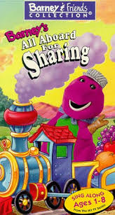 Trailers from barney vhs tapes with 2000 reprints and actimates. All Aboard For Sharing Vhs Buy Online In Papua New Guinea At Papua Desertcart Com Productid 18578373