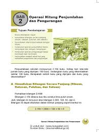 Contoh soal matematika satuan berat kelas 2 sd. Bab 2 Operasi Hitung Penjumlahan Dan Pengurang