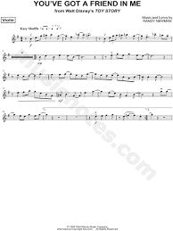 You Ve Got A Friend In Me Piano Sheet Free You Ve Got A Friend In Me Violin From Toy Story Sheet Music Violin Solo In G Major Download Print Sheet Music Cello Sheet Music Violin Sheet Music