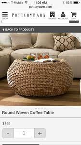 One minute they're a footrest. Pottery Barn Coffee Table Pottery Barn Wicker Coffee Table Coffee Table Farmhouse