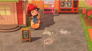 Chalk Drawings In 2020 Animal Crossing Animal Crossing Qr Animal Crossing Game
