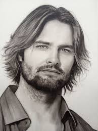 Josh Holloway Drawing Picture In Prague Pictures To Draw Art Art Pages
