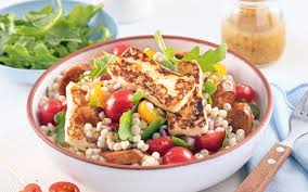 (15 ml) vegetable oil 1 onion, chopped 2 garlic cloves, finely chopped 3 tomato with seeds removed, diced 2 carrot thinly sliced 2 tsp. Ancestral Vinegar Warm Couscous Salad With Merguez Sausage And Halloumi Cheese