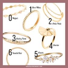affordable ring brands like mejuri