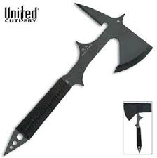 Black And White Hatchet Black Ronin Tomahawk With Sheath With Images Tomahawk Axe