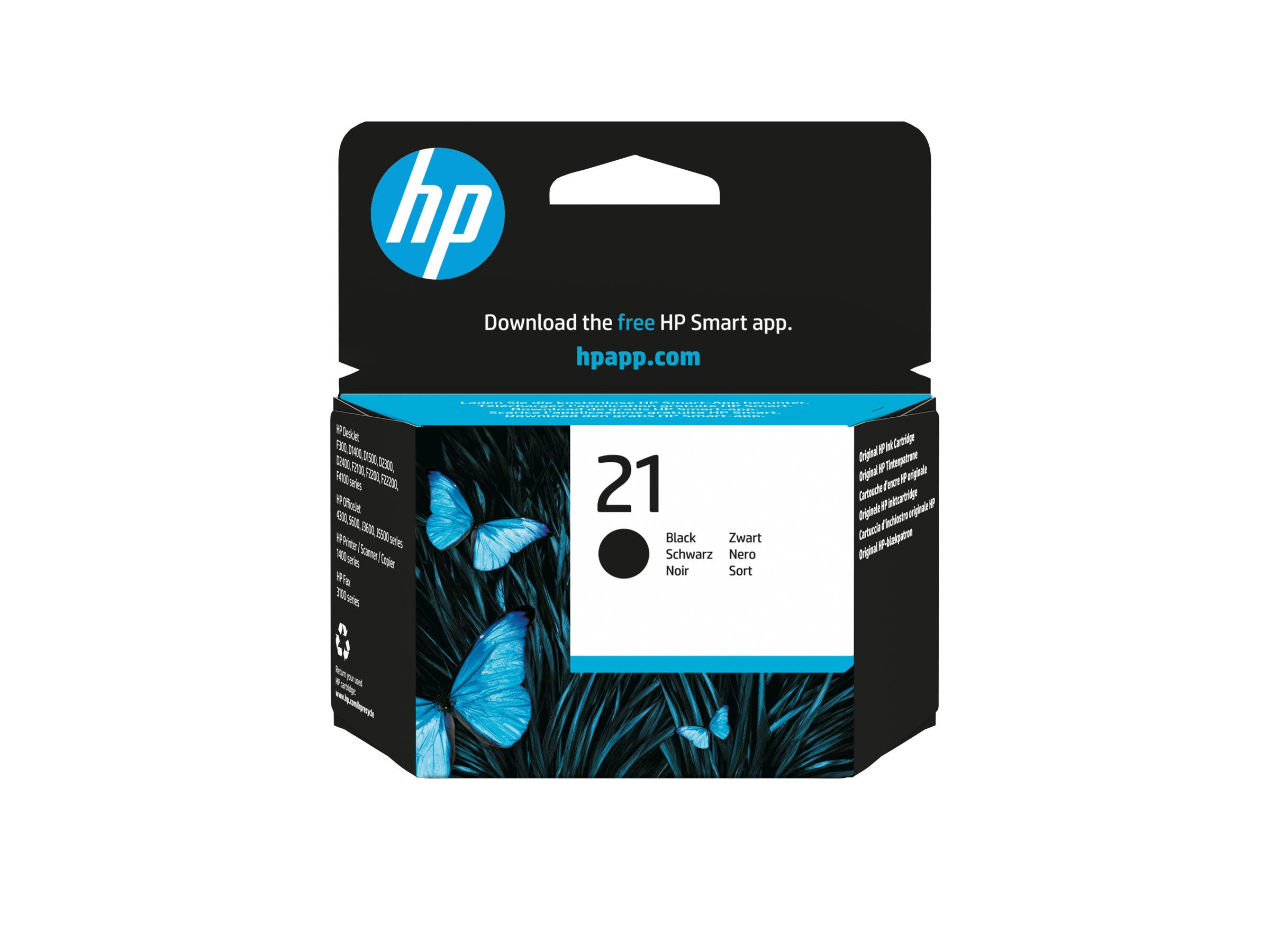 HP 21 Black Ink Cartridge