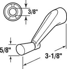 Check spelling or type a new query. Prime Line 3 1 8 Stone Die Cast Casement Operator Crank Handle With 3 8 Bore At Menards