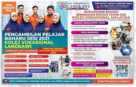 Kolej vokasional langkawi telah dinaik taraf menjadi kolej bermula pada tahun 2013 yang dahulunya di kenali sebagai sekolah menengah teknik langkawi. Assalamualaikum Dan Selamat Kolej Vokasional Langkawi Facebook