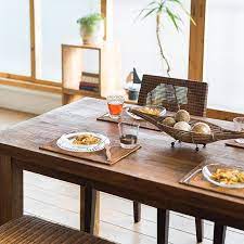 chista オールドチーク ダイニングテーブル 4本脚 w180 アジアン家具 アジアン雑貨 kaja onlineshop カジャ オンラインショップ ダイニング ダイニングテーブル 180 ダイニングテーブル