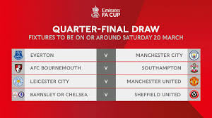 The blues go into the fa cup final at wembley against leicester city as the favourites, especially as their last two results saw copyright © 2021 completesports.com all rights reserved. Emirates Fa Cup On Twitter The All Important Emiratesfacup Quarter Final Draw What S The Stand Out Fixture