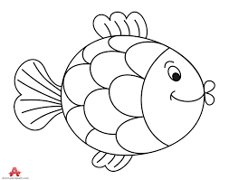 Rainbow fish template | fish template, rainbow fish. Fish Outline Comic Outline Of Fish Free Clipart Clipartfest Wikiclipart