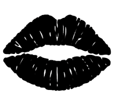 Black And White Kiss Tattoo Bouche Png 265 245 Pixels Lip Stencil Stencils Stencils Printables Templates