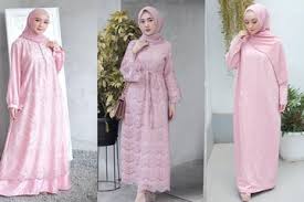 Anggun Di Hari Lebaran Pakai 5 Pilihan Dress Brokat Kekinian Warna Pink Semua Halaman Cewekbanget