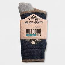 I had a grand time knitting all over town, by the docks, at the bakery, at the taco stand, in the library….everywhere! Alaska Knits Women S Hiker Crew Boot Socks Navy 4 10 Brickseek