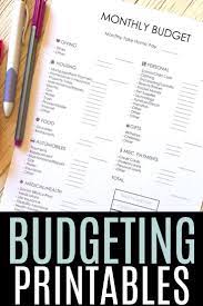 21 Awesome Free Dave Ramsey Budgeting Printables That Ll Help You Win With Money Free Budget Printables Budget Printables Total Money Makeover