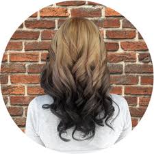 The term ombré derived from french, which means graduating golor or shading. Reverse Ombre Bee Sam Beauty