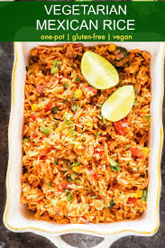 Easy Vegetarian Mexican Rice Serve Is As A Side Or As Main Dish With Tacos Burritos Mexican Rice Recipes Vegetarian Mexican Rice Vegetarian Mexican Recipes