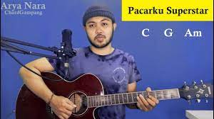 Chord Gampang Pacarku Superstar Project Pop By Arya Nara Tutorial Gitar Pemula Youtube