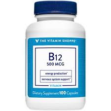 Natrol vitamin b12 is a powerful vitamin b12 supplement in a dissolvable tablet. Vitamin B12 Supplements B12 500 Mcg 100 Capsulesl The Vitamin Shoppe