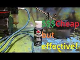 Make Your Own Air Brush Paint For 54 Cents Easy To Make Air Brush Painting Airbrush Acrylic Paint Airbrush