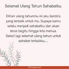 Hari lahir datang setiap tahun, tetapi sahabat seperti anda hanya datang sekali dalam seumur hidup. Ucapan Selamat Ulang Tahun Untuk Sahabat Archives 1001 Ucapan