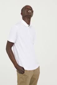 ⬇ télécharger des photos de homme blanc sur la meilleure banque photo depositphotos! Polo Slim Fit Blanc Homme H M Fr Homme Polo H M