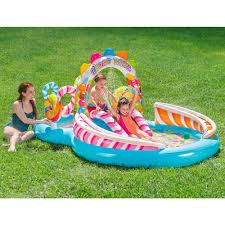 Thousands of products for same day delivery £3.95, or fast store collection. Center Paddling Pool With Games And Accessories Intex 57149 Candy Play