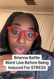 Brianna Battle is about to be induced soon #fyp #briannabattle #mrslatruth  #johnelle #pov #viral