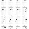 Most tabs have six horizontal lines that represent the six strings on a regular guitar. 1